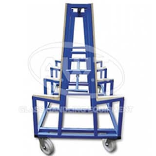 packing glass trolley