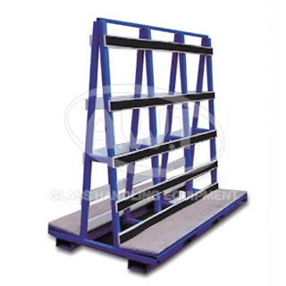 double sided production rack